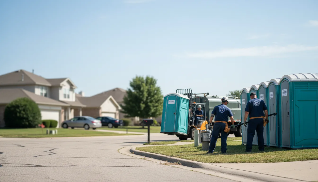 Porta Potty Rental in West Union, IL near me